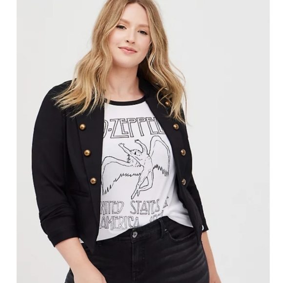 Torrid Military Jacket - Picture 1 of 7